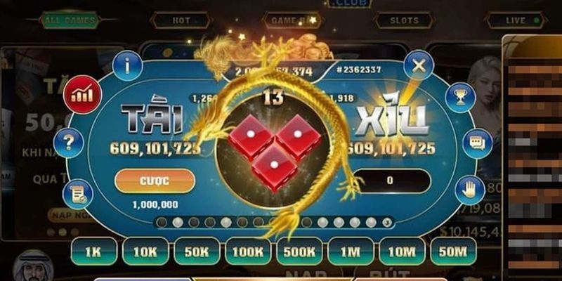 Các game tài xỉu được yêu thích tại sảnh giải trí của WW888